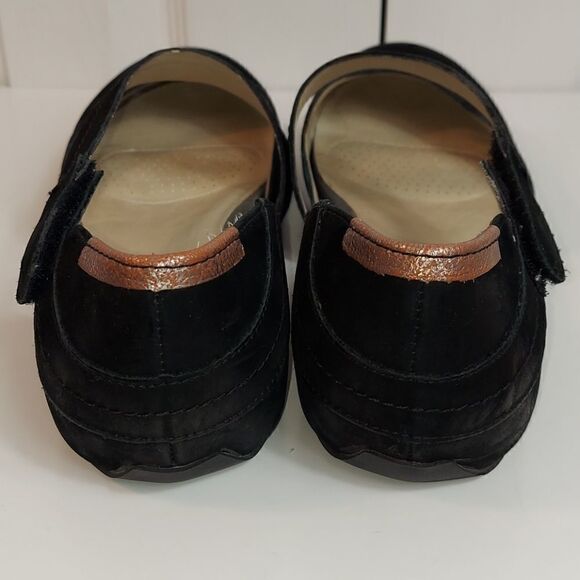 OTBT Pacific City Flat Black Nubuck MaryJane Sz 9 (8.5) - Picture 5 of 12